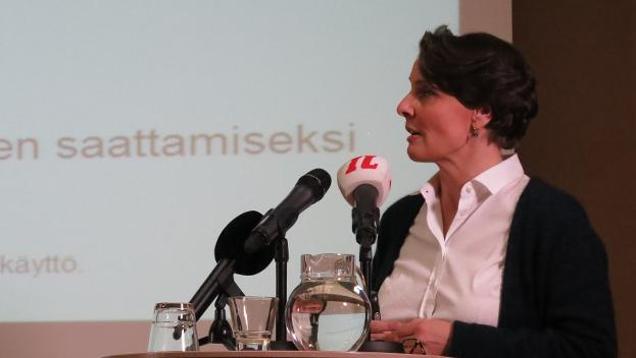 Kommunikationsminister Anne Berner (Foto: LVM)