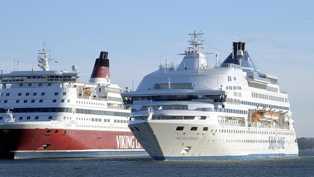 Cruise ships at the Baltic Sea (picture: LVM)