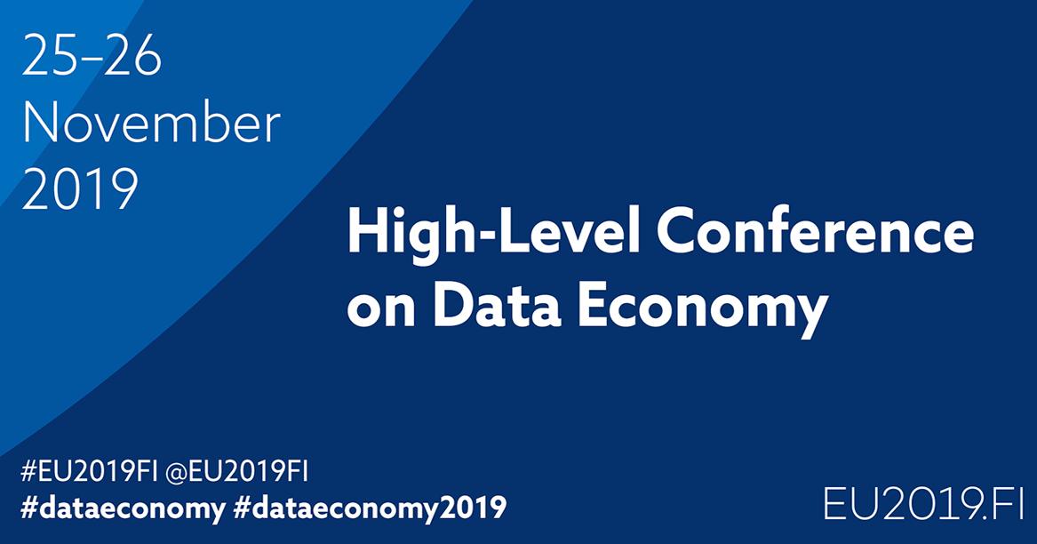 En högnivåkonferens om dataekonomi ordnas den 25–26 november 2019. (Bild: LVM)