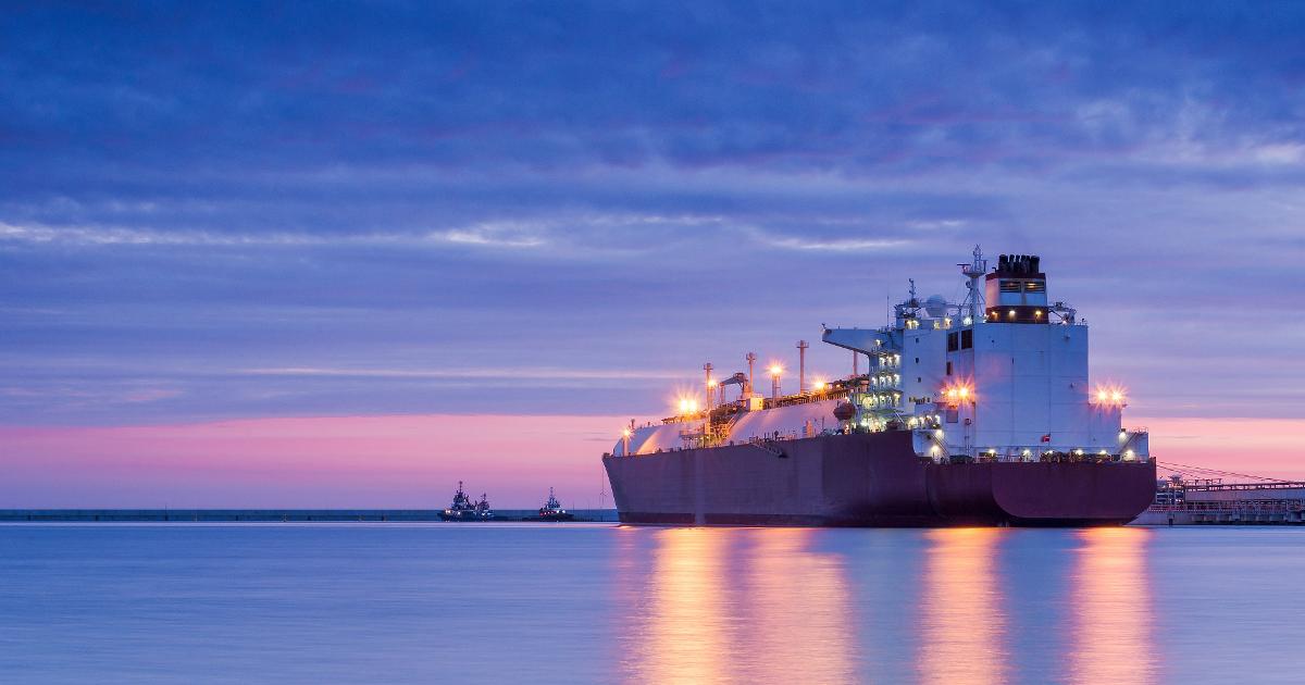 LNG-tankkeri merellä (Kuva: Shutterstock)