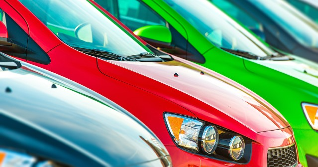 Cars in a row (Photo: Shutterstock)