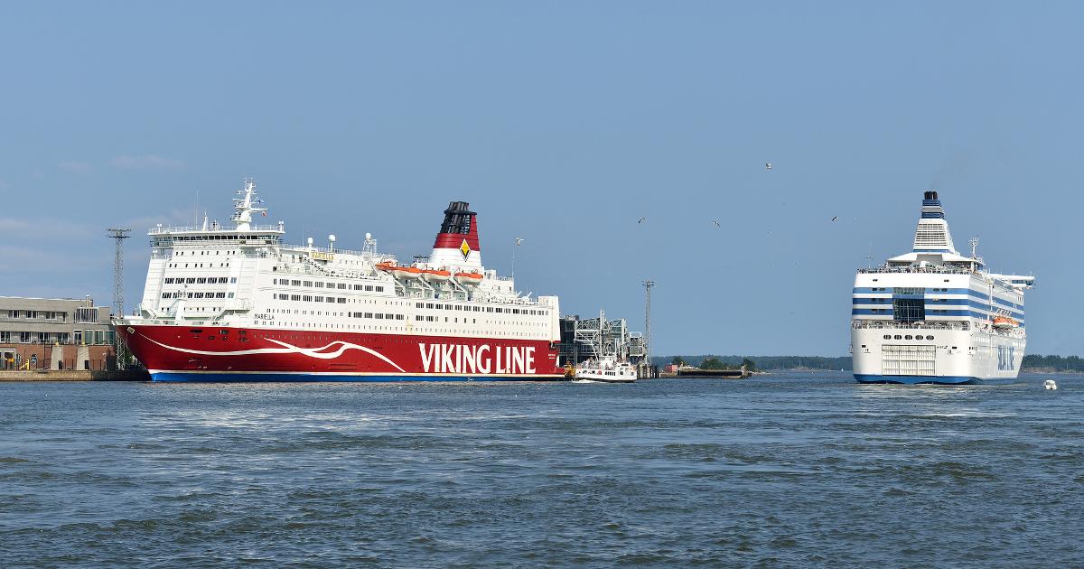 Kryssningsfartyg i Helsingfors. (Foto: Popova Valeriya / Shutterstock)