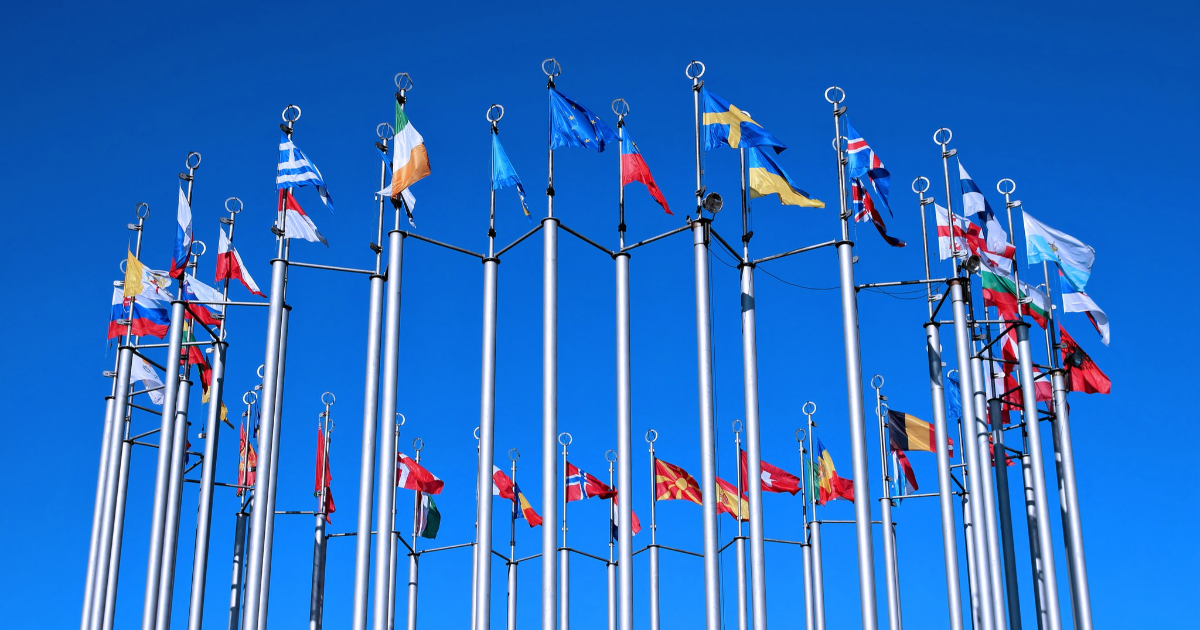 Flags of EU countries (Photo: Shutterstock)