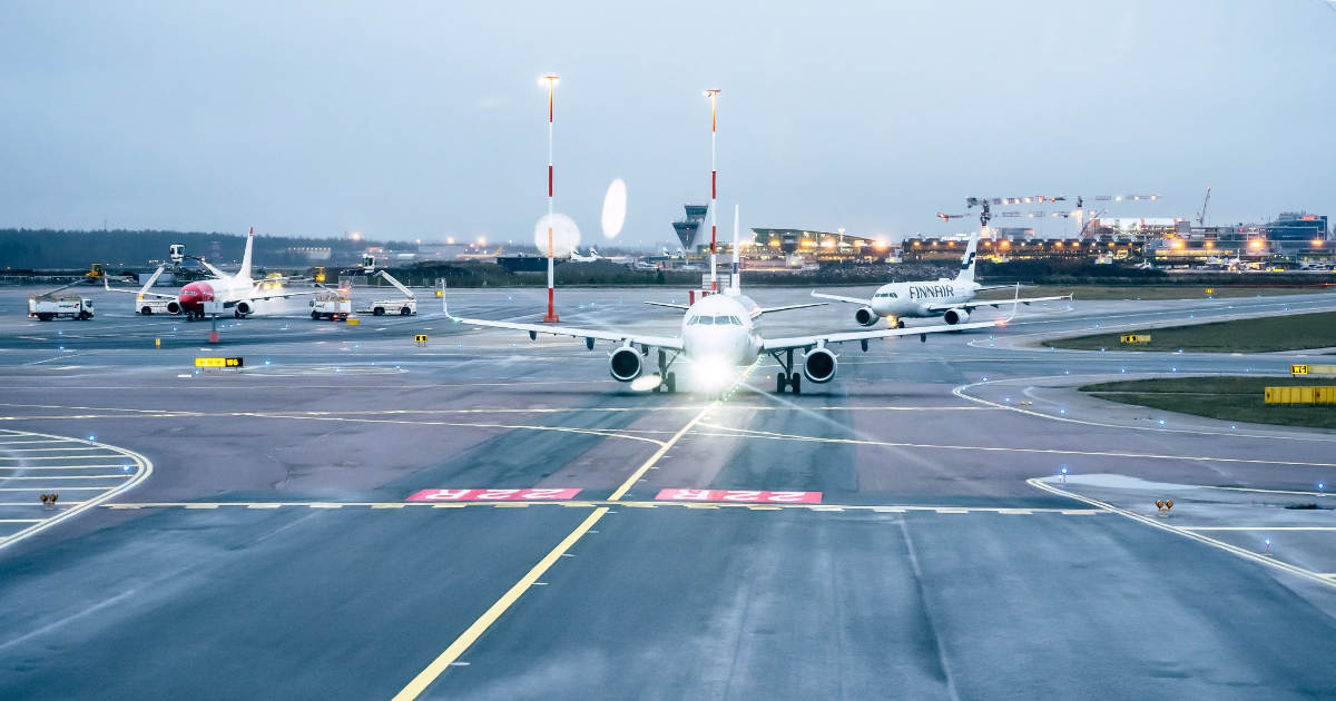 Airplane at the end of the runway. (Photo: Subodh Agnihotri / Shutterstock)