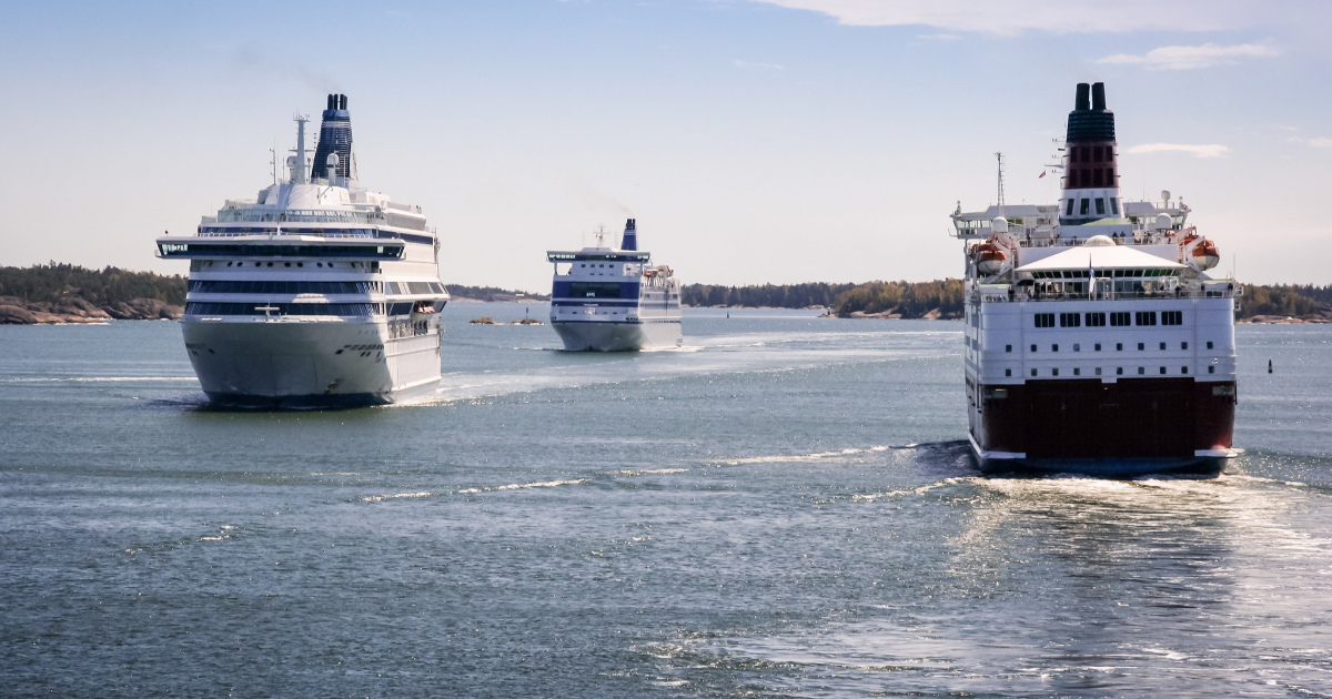 Fartyg i Östersjön (Bild: Teemu Tretjakov/Shutterstock)