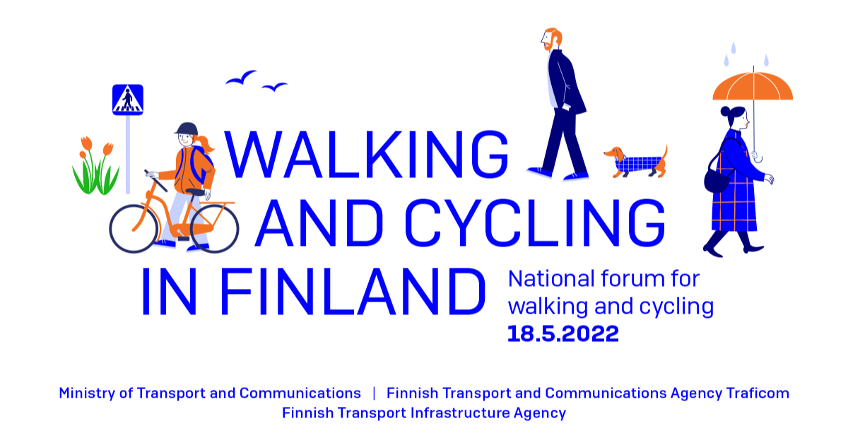 Walking and cycling in Finland (Picture: Ministry of Transport and Communications)