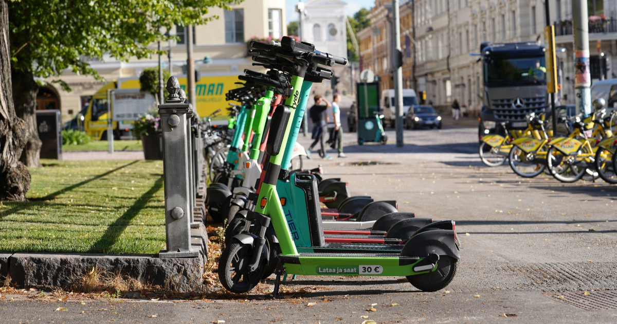 Electric scooters. (Image: LVM)