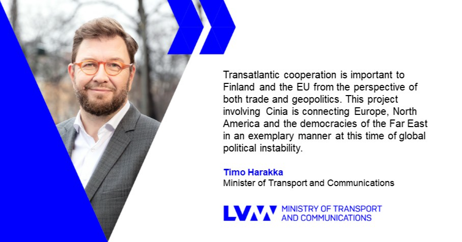 Minister of Transport and Communincations Timo Harakka (Photo: Kuva: Suvi-Tuuli Kankaanpää, Keksi/Ministry of Transport and Communications)