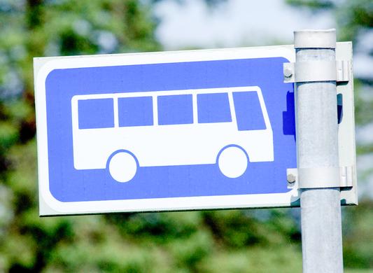 Bussipysäkin merkki (kuva Rodeo)