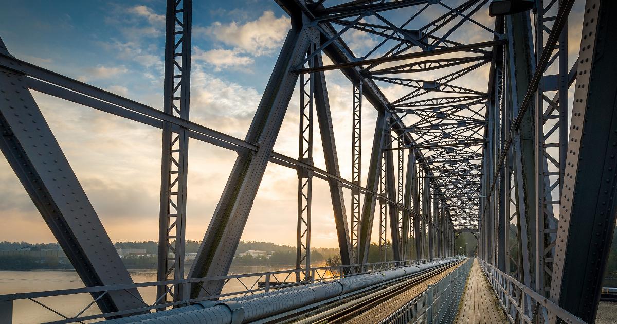 Rautatiesilta Kouvolassa (Kuva: Shutterstock)